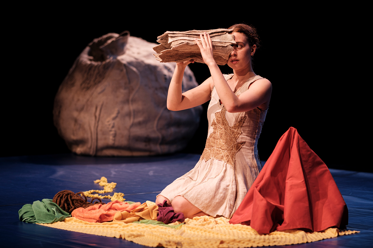 Inszenierung des Theaterstücks „Chiffonnade“ Pulk Fiktion©Oliver Strömer