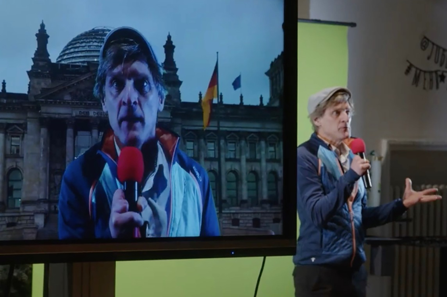 Inszenierung des Theaterstücks „Democrisis“ Theater.Kohlenpott ©Treibkraft.Theater